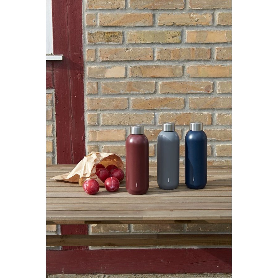 Stelton Keep Cool Termoflaske 0,6L, Warm maroon