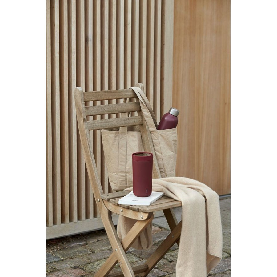 Stelton To Go Click 0,4L, Soft warm maroon