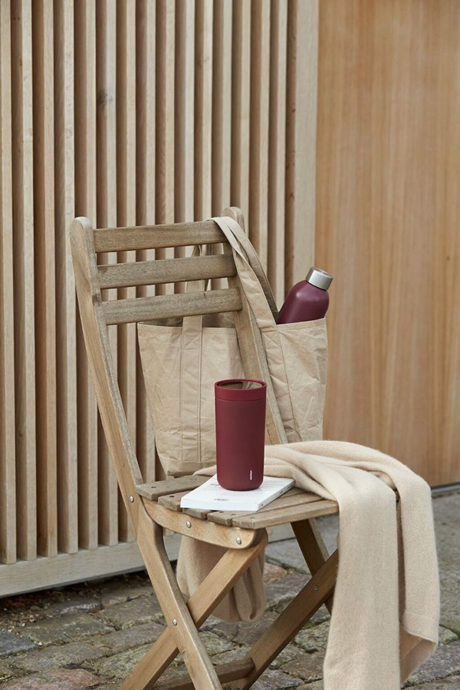 Stelton To Go Click 0,4L, Soft warm maroon