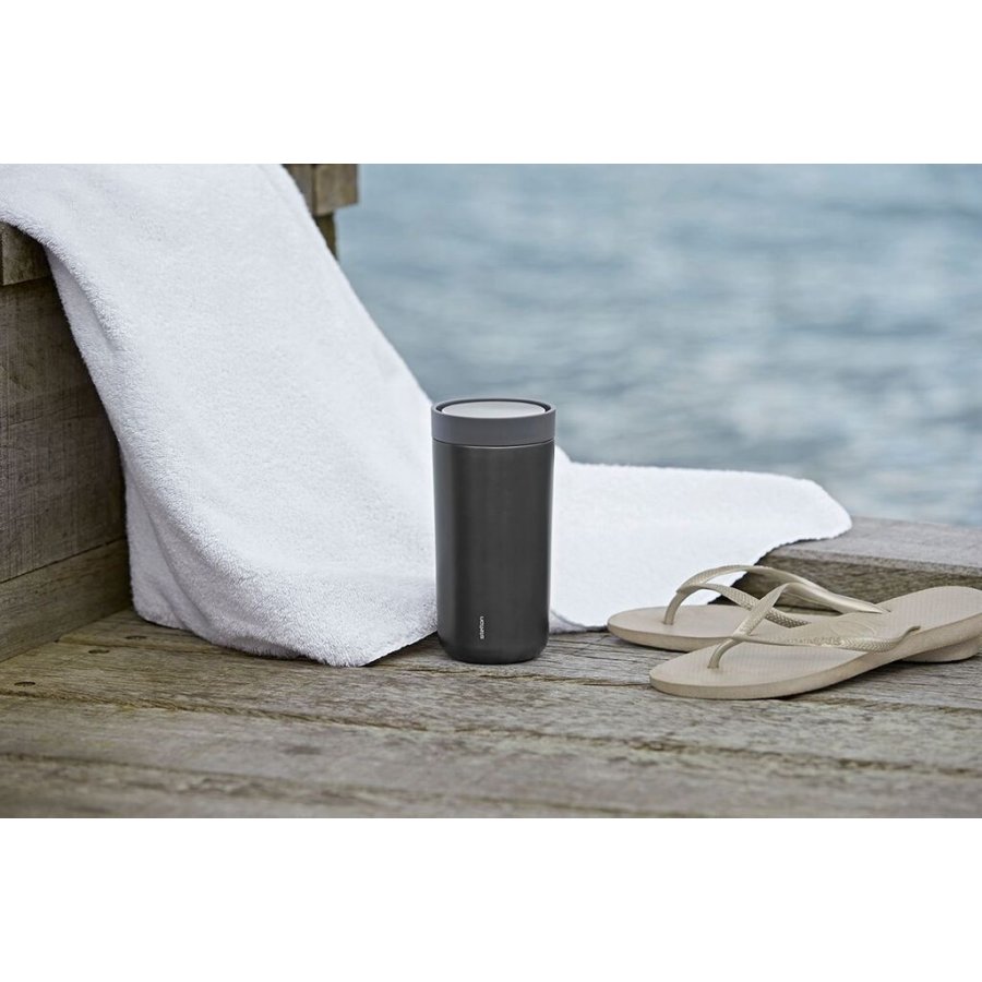 Stelton To Go Click 0,2 L, Granite Grey/Metallic
