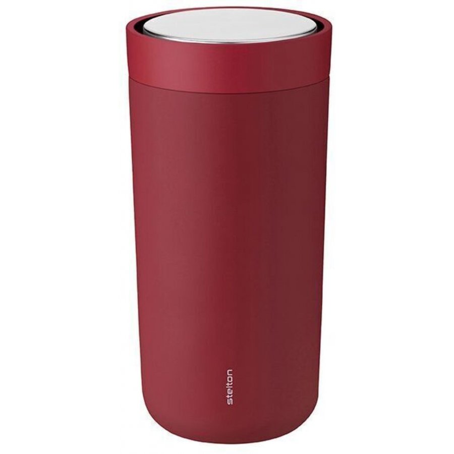 Stelton To Go Click 0,4L, Soft warm maroon