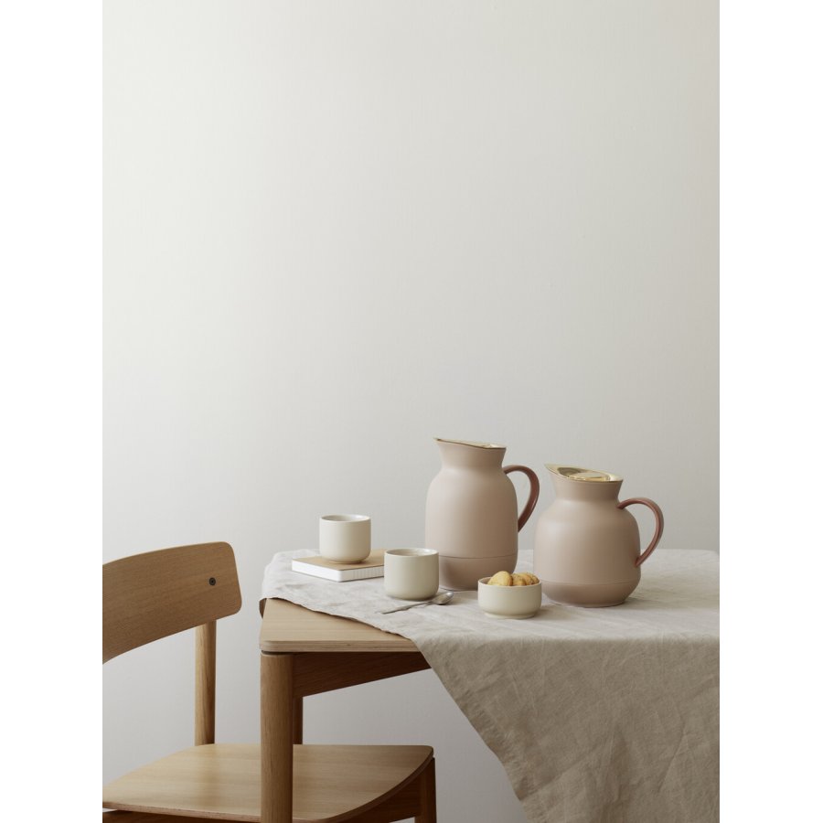 Stelton Amphora Thermokanne Tee 1L,  Soft Peach