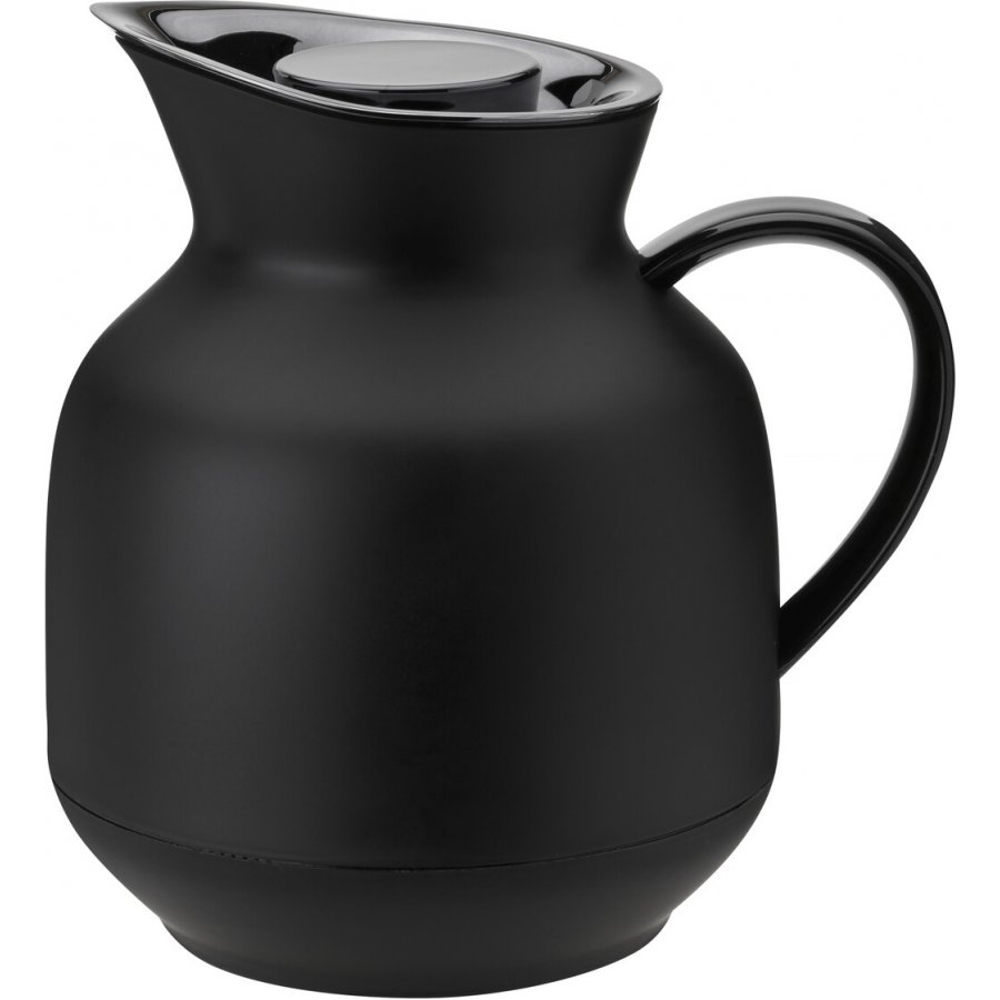 Stelton Amphora Thermokanne Tee 1L, Soft Black