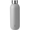 Stelton Keep Cool Trinkflasche 0,6 L, Hellgrau