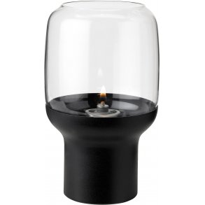 Stelton Hoop Hurricane Olielampe H17 cm, Sort