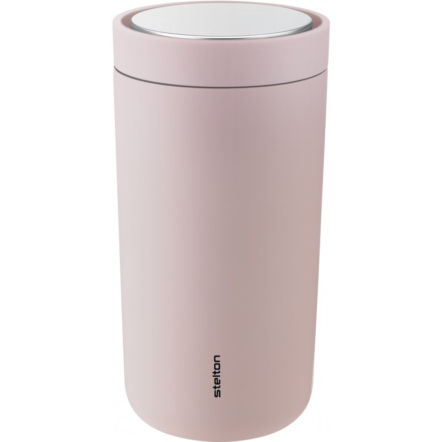 Stelton Click To Go Becher  0,2 L, Soft Rose