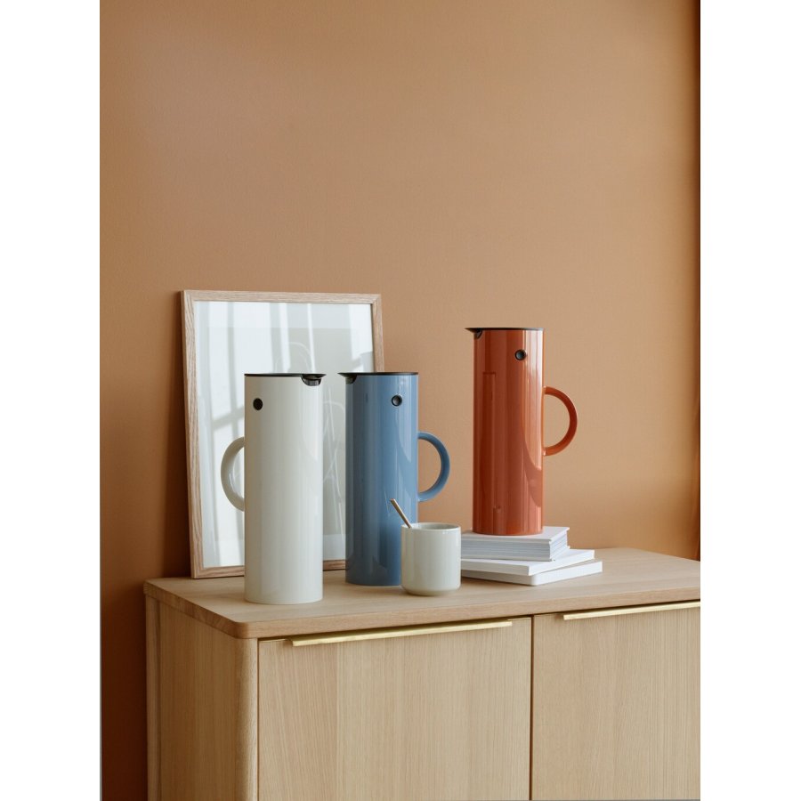 Stelton EM77 Termokande 1 L, Dusty Blue