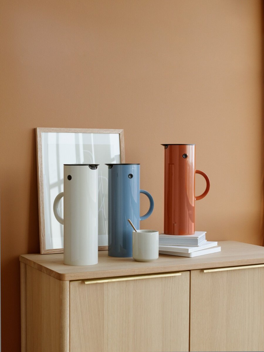 Stelton EM77 Termokande 1 L, Dusty Blue