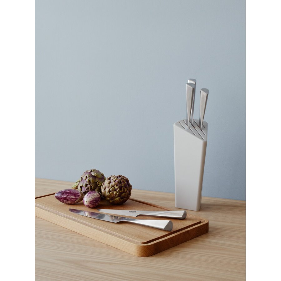 Stelton Trigono Santoku Messer 32,5 cm, Stahl