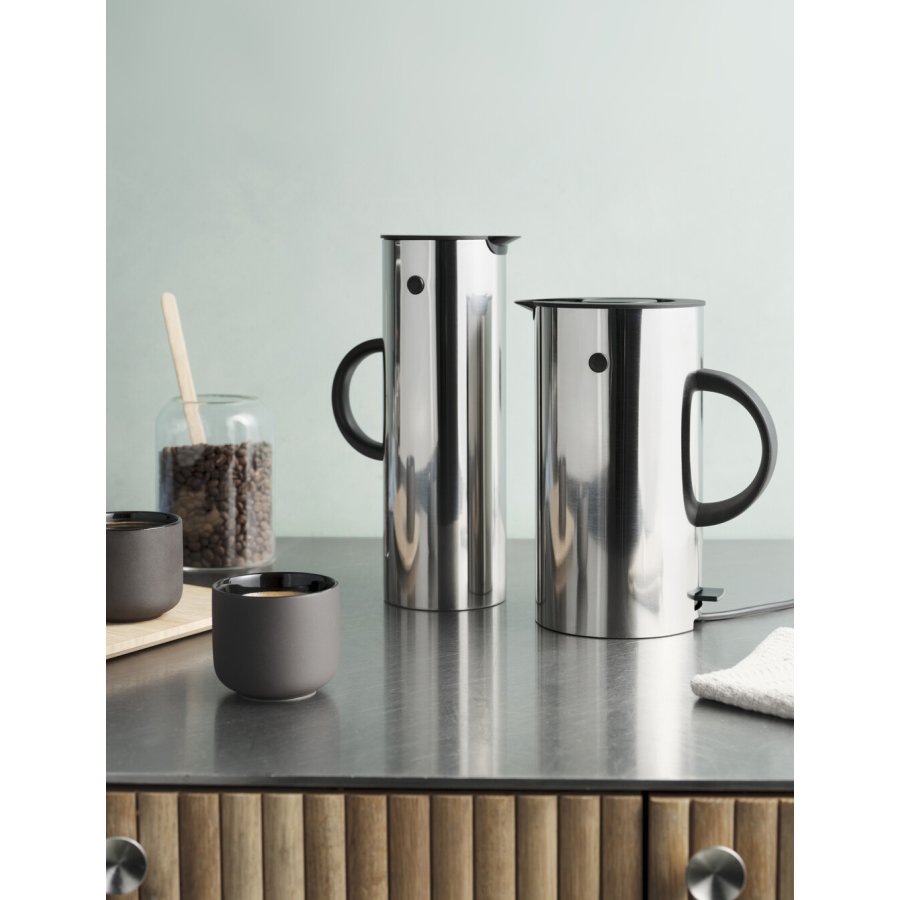 Stelton EM77 Elektrischer Wasserkocher 1,5 L, Stahl