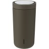 Stelton Click To Go Becher 0,2 L, Soft Bark