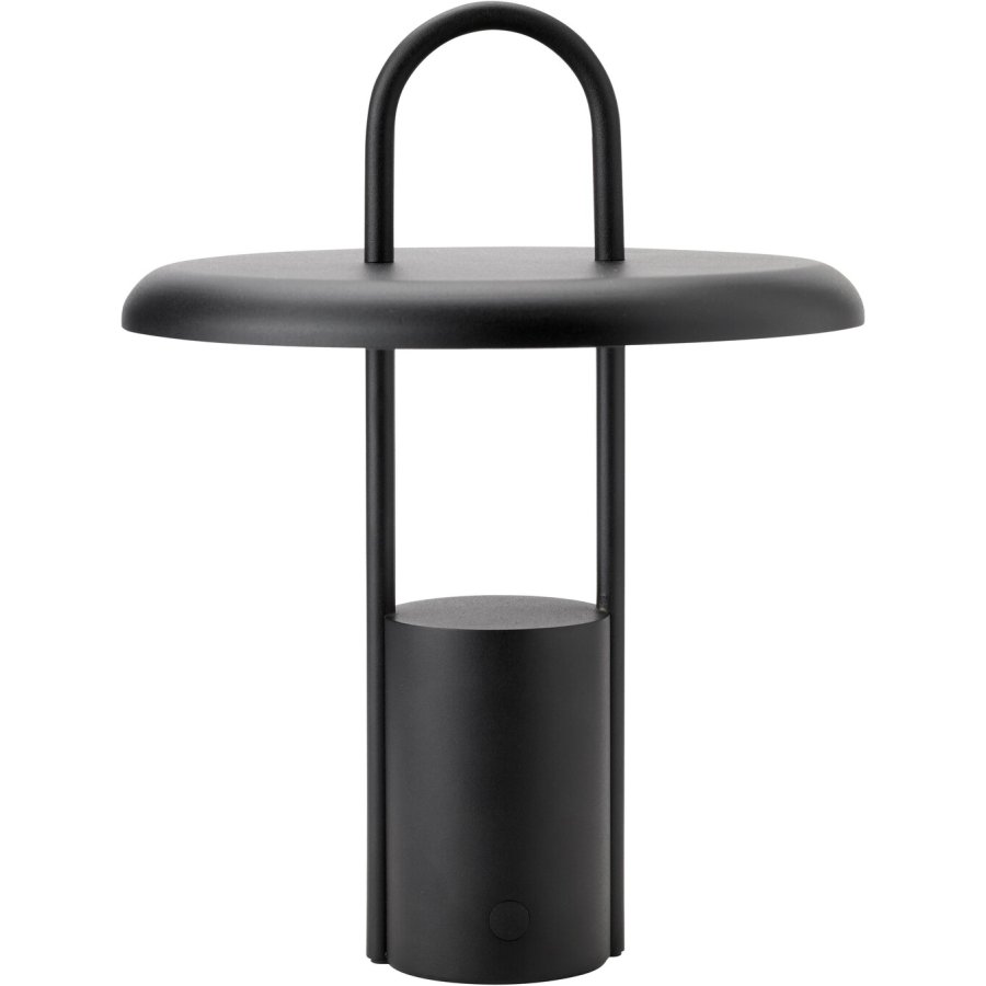 Stelton Pier Tragbare Lampe LED H25 cm, Schwarz