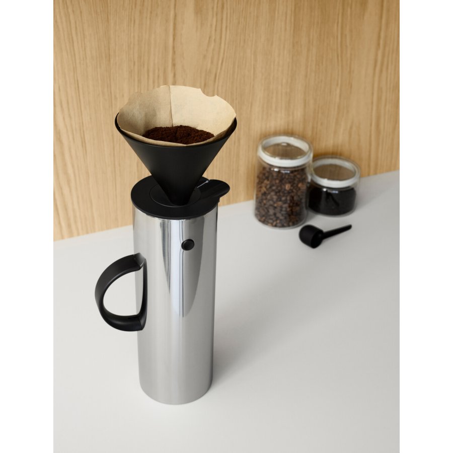 Stelton Kaffeetrichter fr Thermoskanne, Schwarz