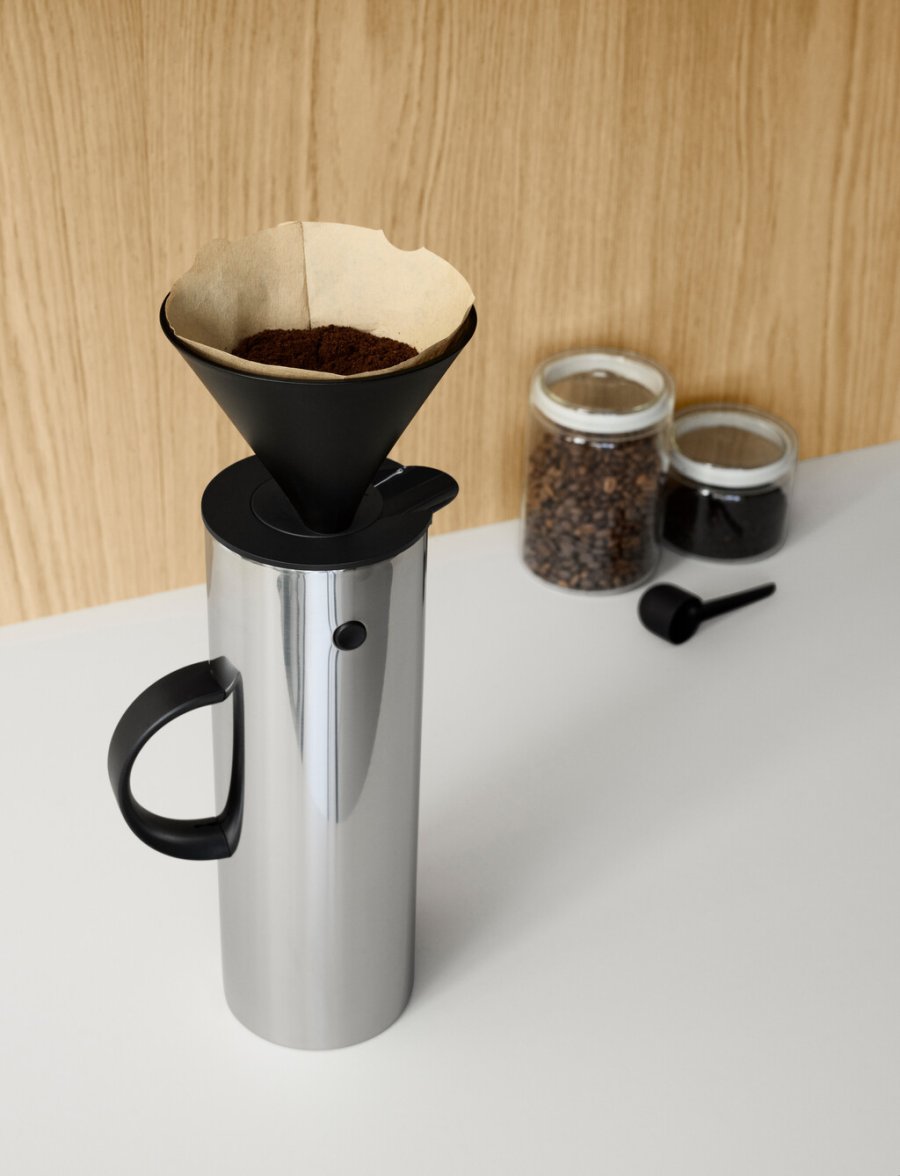 Stelton Kaffeetrichter fr Thermoskanne, Schwarz