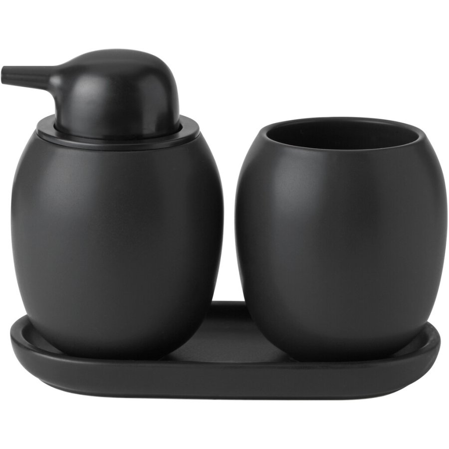 Stelton Fjord Tablett 18 cm, Schwarz