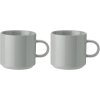 Stelton Becher 2er Set, 20 cl, Light Grey