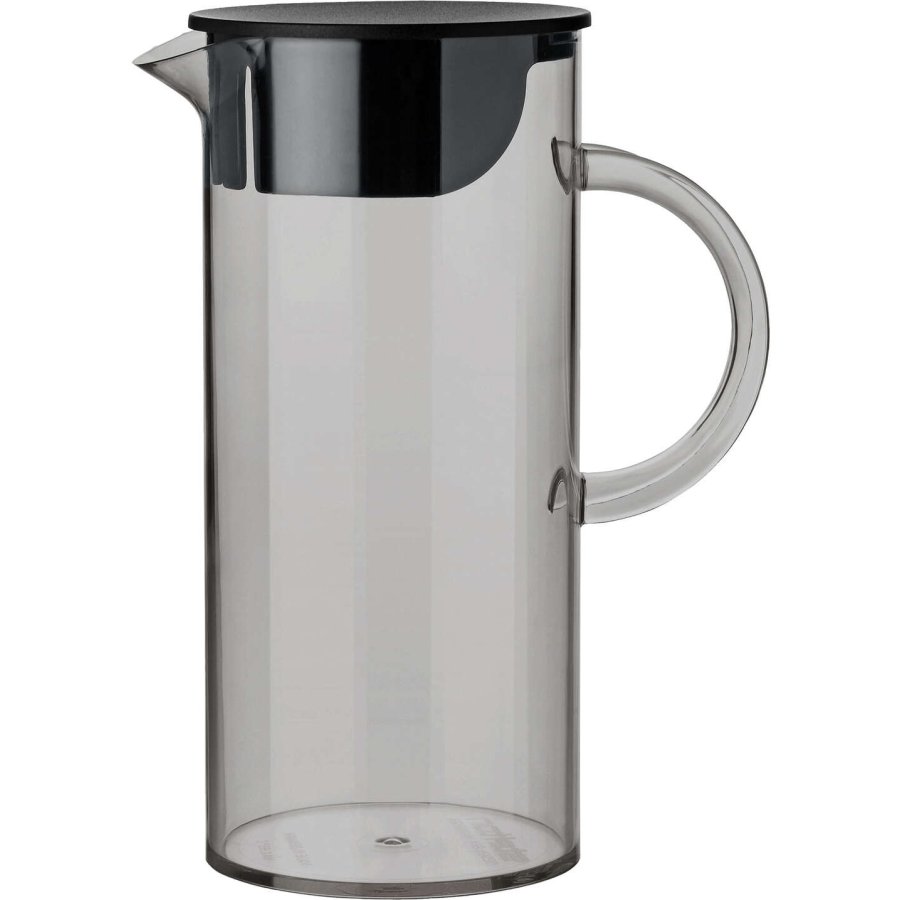 Stelton EM77 Kanne mit Deckel 1,5 L, Smoke