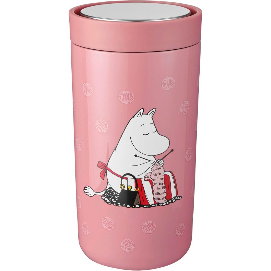 Stelton To Go Click Mumin Thermosbecher 200 ml, Moomin Knitting