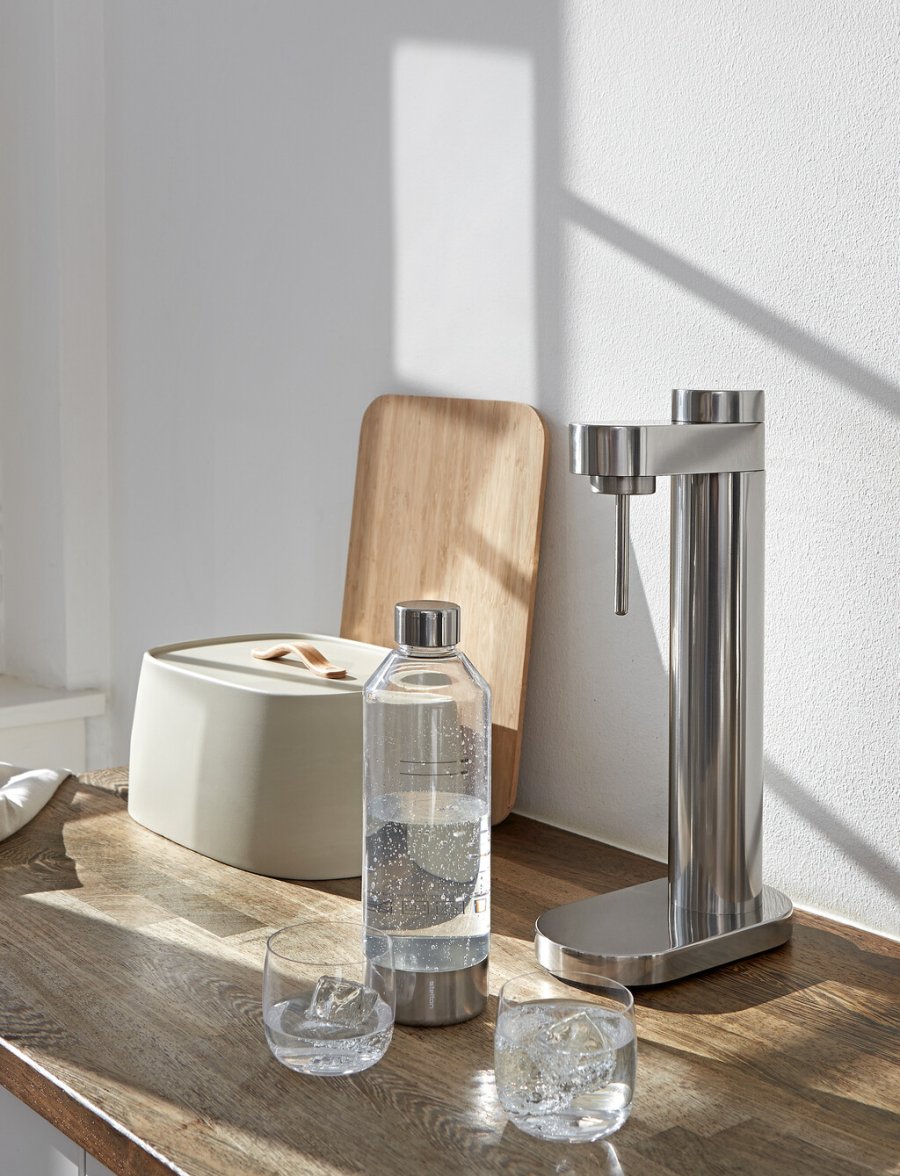 Stelton Brus Wassersprudler, Stahl