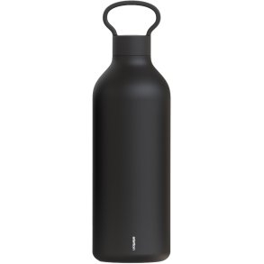 Stelton Tabi Thermoflasche 1 L, Schwarz