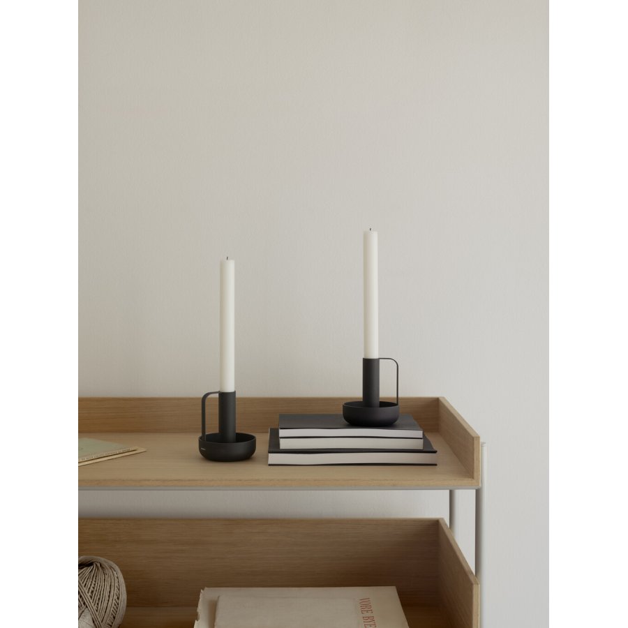 Stelton Ida Kerzenstnder H10 cm, Schwarz