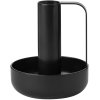 Stelton Ida Kerzenstnder H10 cm, Schwarz