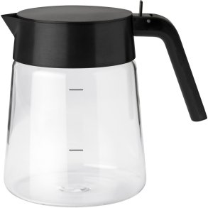 Stelton Nohr Glaskanne 1,2 L, Black Metallic