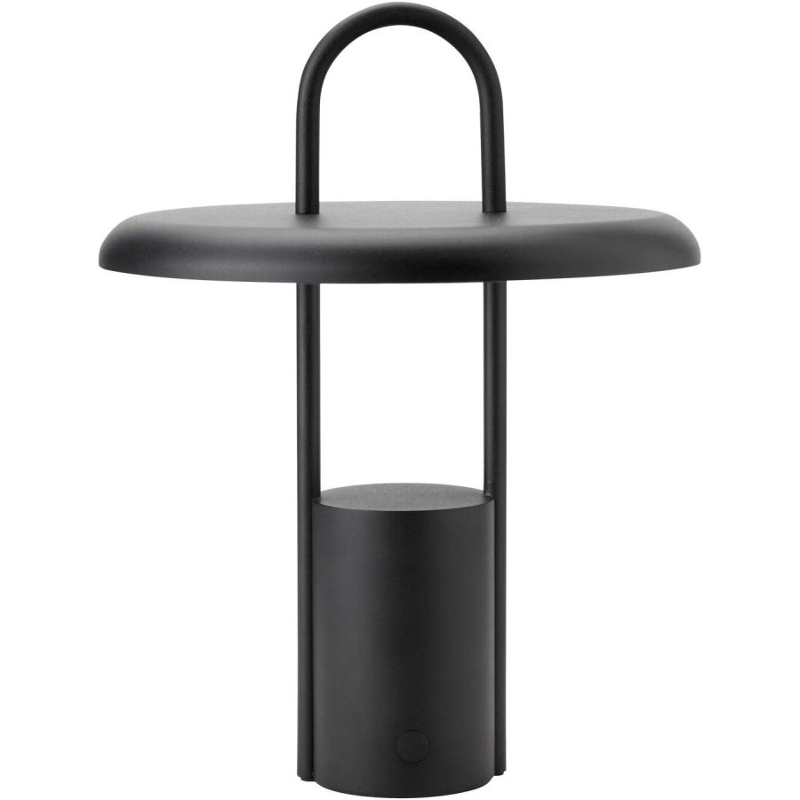 Stelton Pier Tragbare Tischleuchte H33,5 cm, Schwarz