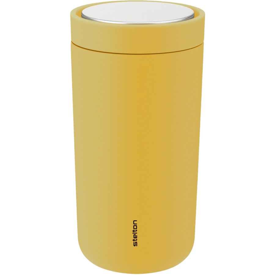 Stelton Click To Go Kop 0,2 L, Poppy Yellow