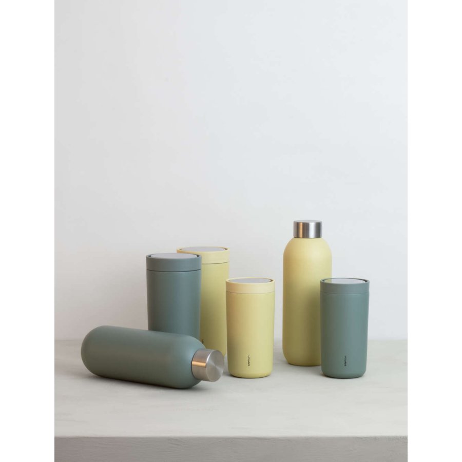 Stelton Keep Cool Thermosflasche 0,6 L, Dusty green