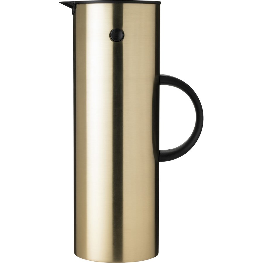 Stelton EM77 Termokande 1 L, Brstet Messing