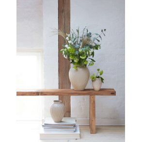 Knabstrup Keramik Vase H27 cm, Ripple Sand