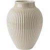 Knabstrup Vase H27 cm, Ripple Sand