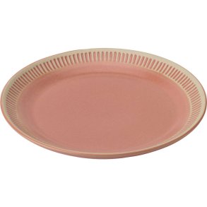 Knabstrup Keramik Colorit Teller 22 cm, Koralle