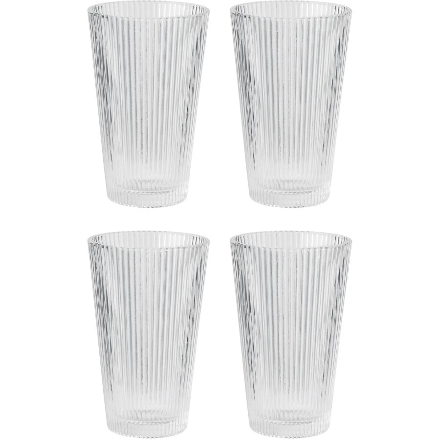 Stelton Pilastro Trinkglas 4er Set 35 cl