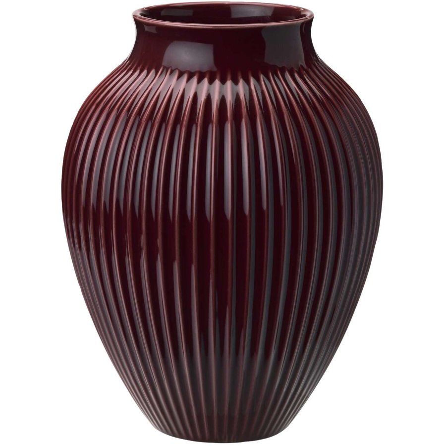 Knabstrup Vase H27 cm, Ripple-Beere