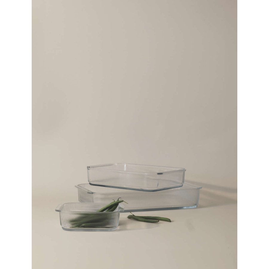 Stelton Pilastro Ofenfeste Form 24,4x40,8 cm, Klar