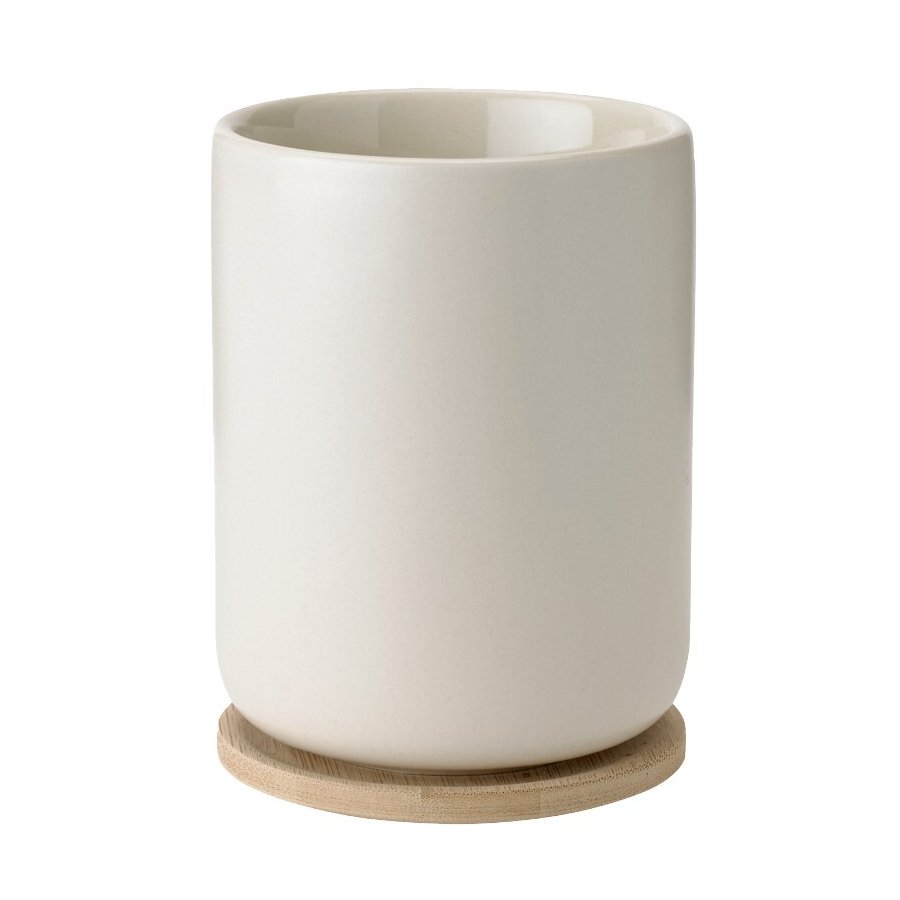 Stelton Theo Thermobecher mit Glasteil 25 cl, Sand