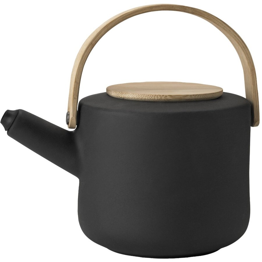 Stelton Theo Teekanne 0,7 L, Schwarz