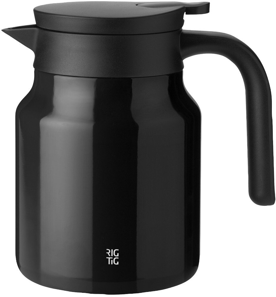 RIG-TIG THERM-IT Thermoskan 0,9 L, Zwart - Thermoskannen - Dalivo.nl