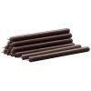 STOFF Nagel Stabkerze 12er Set 18 cm, Hazelnut