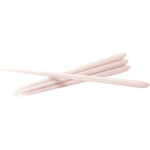 STOFF Nagel Ester & Erik Stabkerze 6er Set 29 cm, Mellow Pink