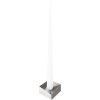 STOFF Nagel Reflect Kerzenstnder L, Gebrstetes Chrom