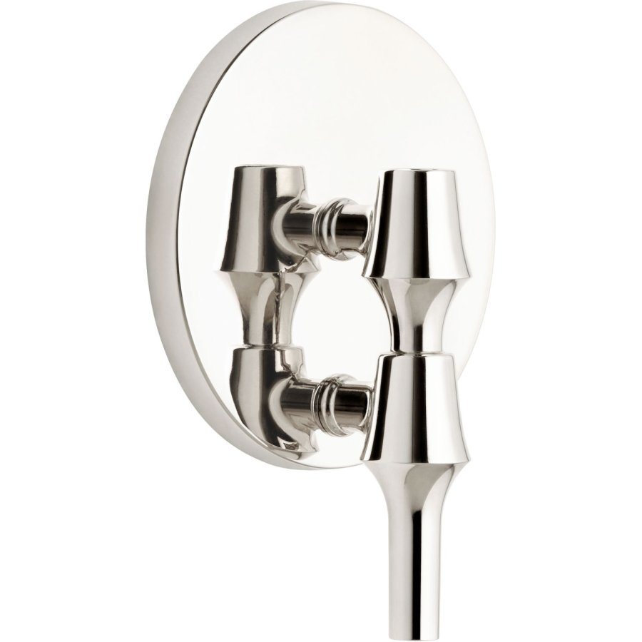 STOFF Nagel BMF Wandaufh�ngung Kerzenst�nder H15 cm, Geb�rstetes Chrom