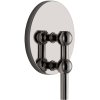 STOFF Nagel Wandbehang Kerzenstnder, Schwarzchrom