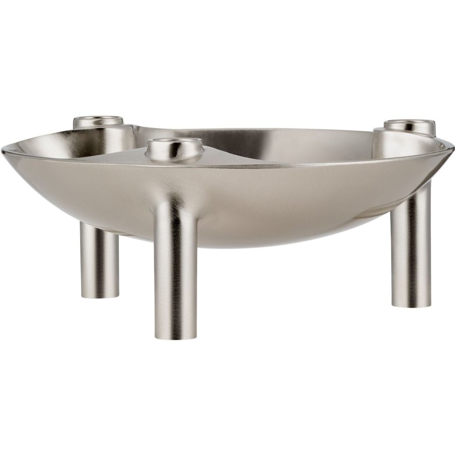STOFF Nagel Schale �13,8 cm, Geb�rstetes Chrom
