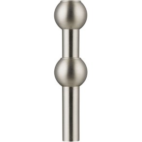 STOFF Nagel Vase H10 cm, B�rstet Krom