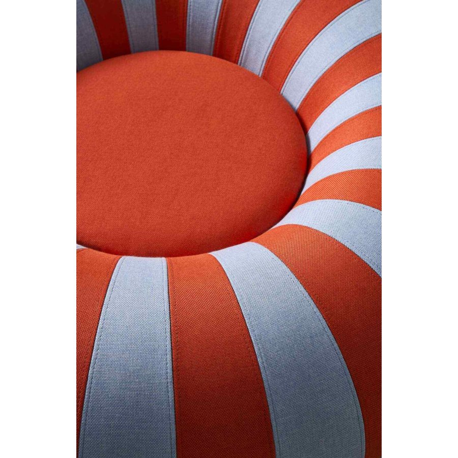 Studio About Float Puf 100 cm, Bl/Rd