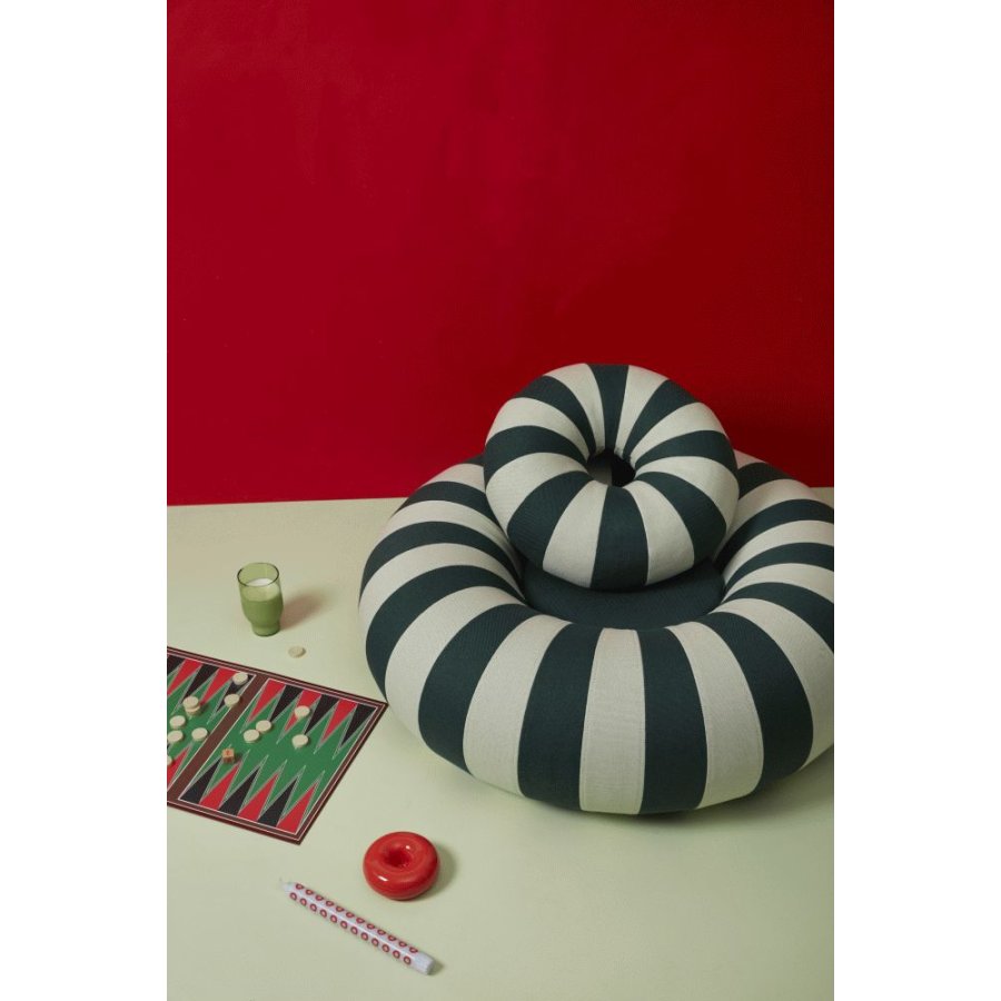 Studio About Float Kissen �40 cm, Mintgr&uuml;n/Dunkelgr&uuml;n