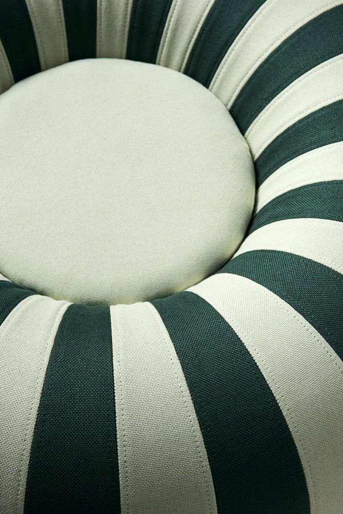 Studio About Float Pouf �100 cm, Mintgr&uuml;n/Dunkelgr&uuml;n